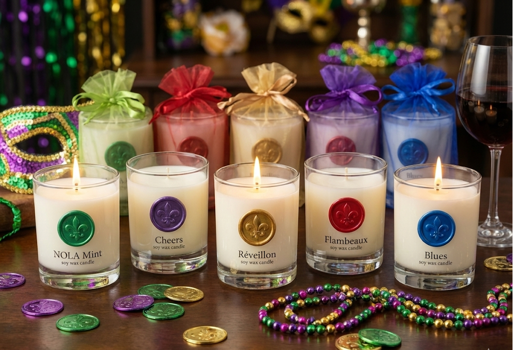 Mardi Gras Candle Collection