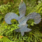 Fleur de Lis Metal Ornament
