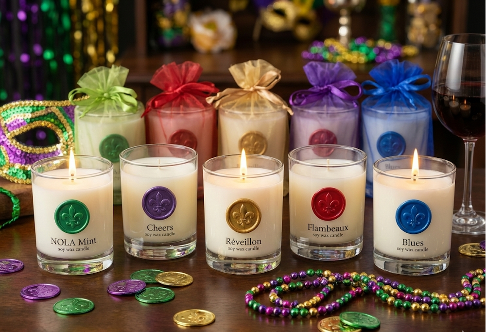 North Peters Street Candles & Fleur de Light Lanterns tm