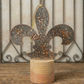 Fleur de Lis Metal Ornament